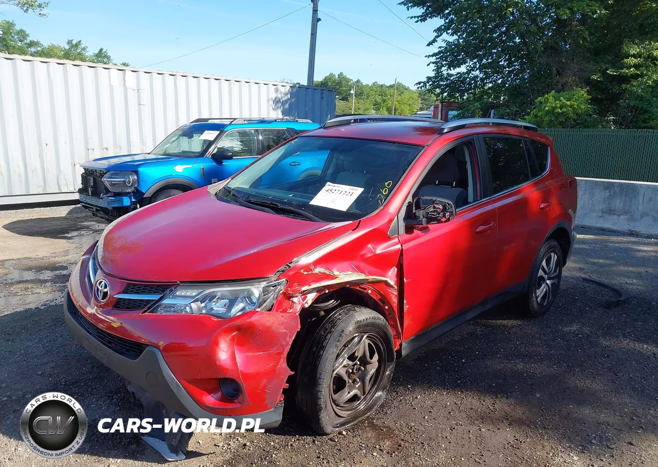 2015 Toyota Rav4 Le VIN:2T3BFREV9FW272356 - 2