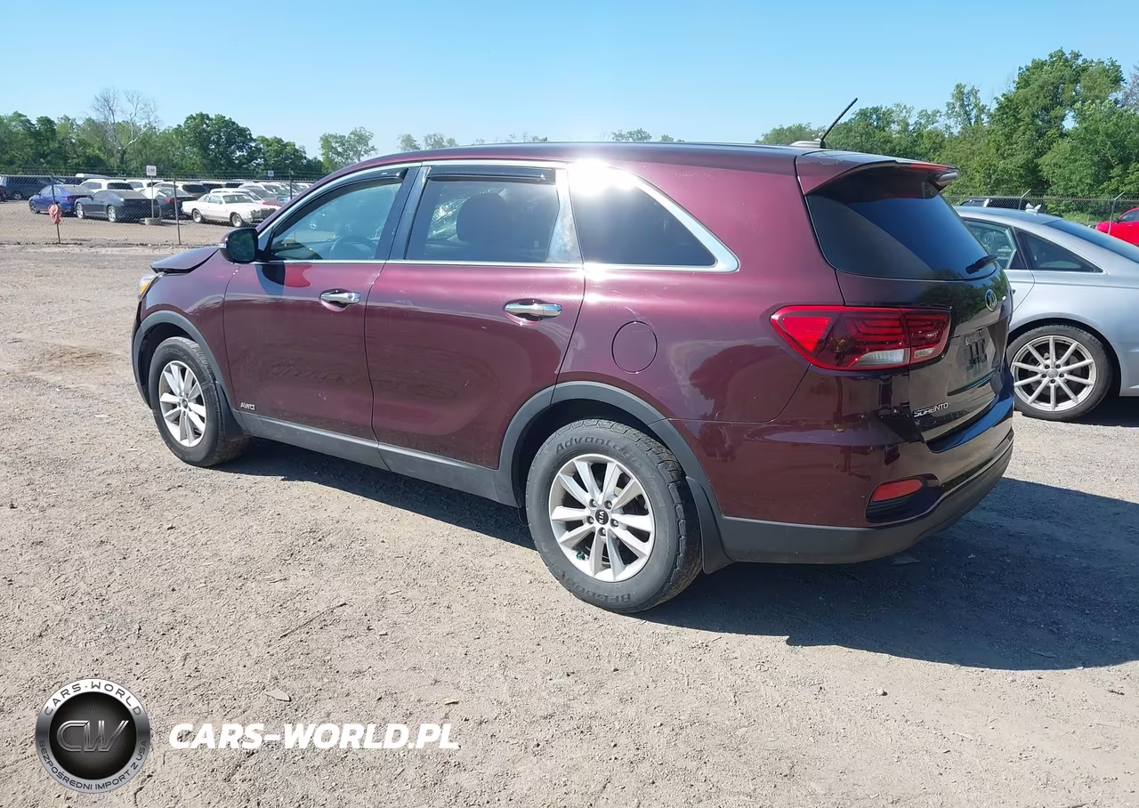 2019 Kia Sorento 2.4L Lx VIN:5XYPGDA38KG478786 - 3