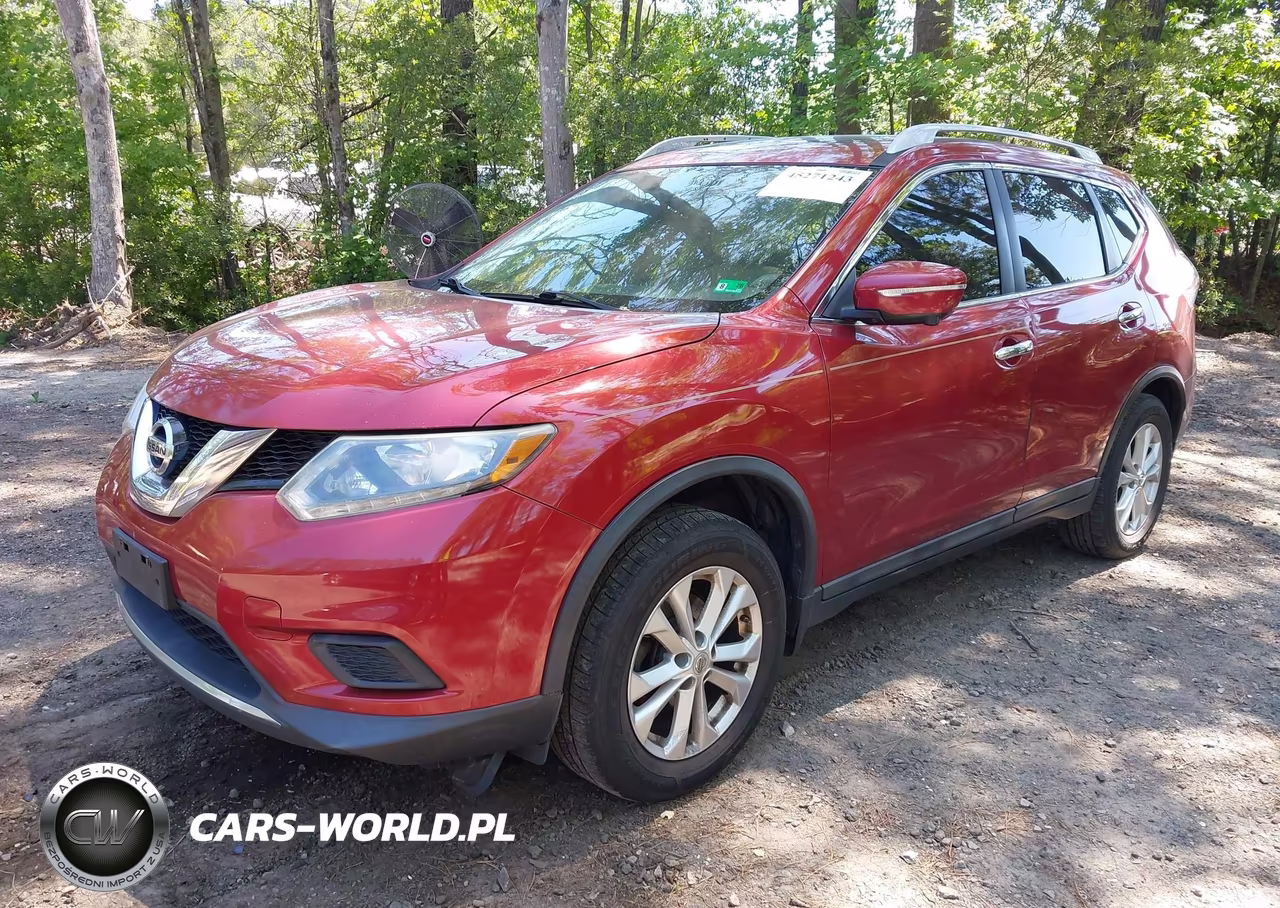 2015 Nissan Rogue Sv VIN:5N1AT2MVXFC843512 - 2