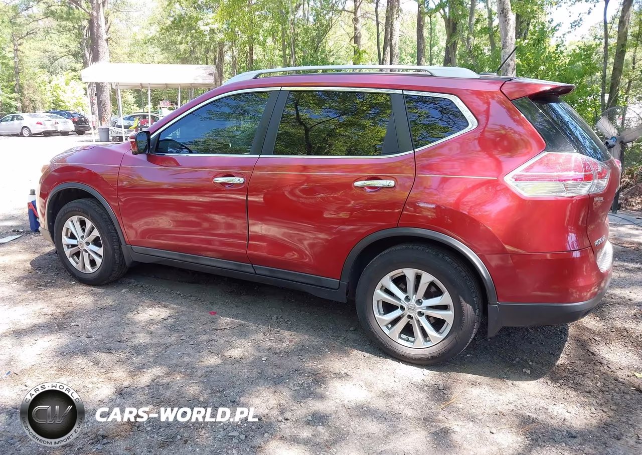 2015 Nissan Rogue Sv VIN:5N1AT2MVXFC843512 - 3