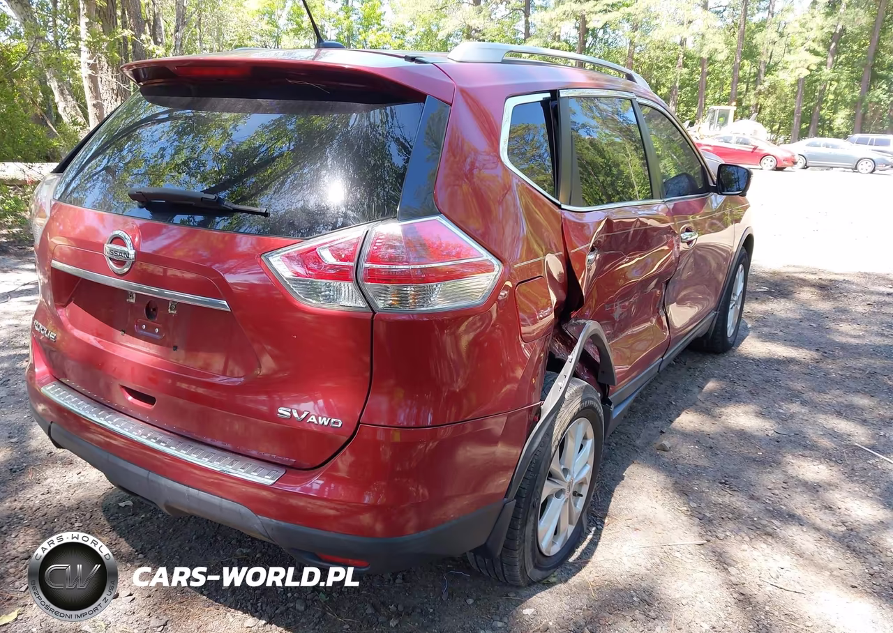 2015 Nissan Rogue Sv VIN:5N1AT2MVXFC843512 - 4