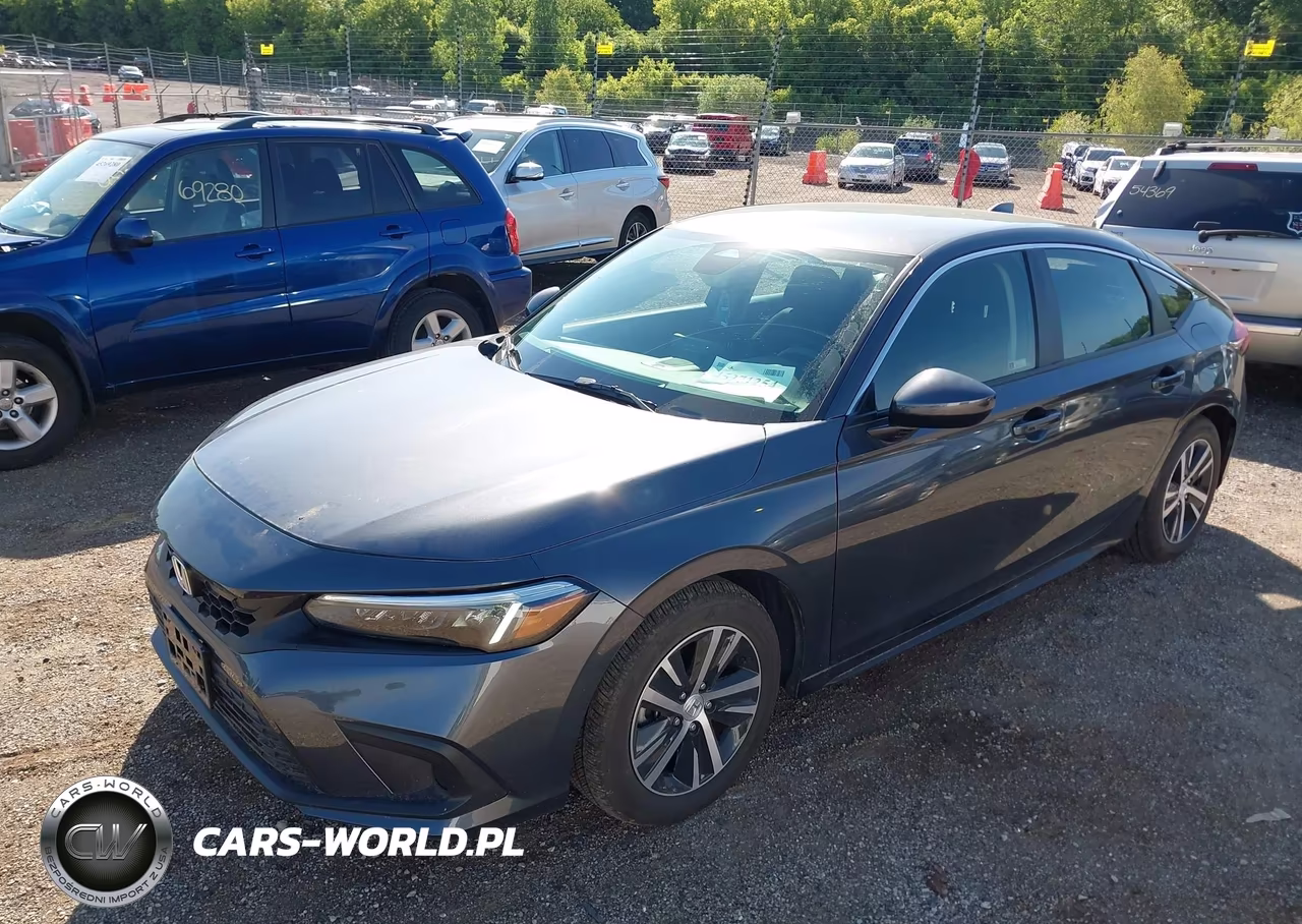 2023 Honda Civic Lx VIN:19XFL2H50PE025186 - 2