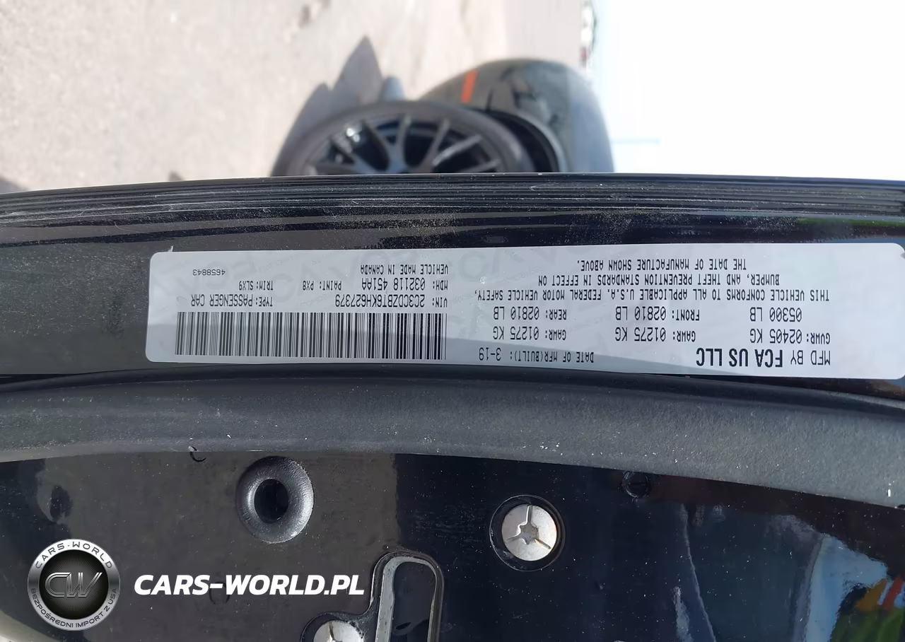 2019 Dodge Challenger R-T VIN:2C3CDZBT6KH627379 - 9