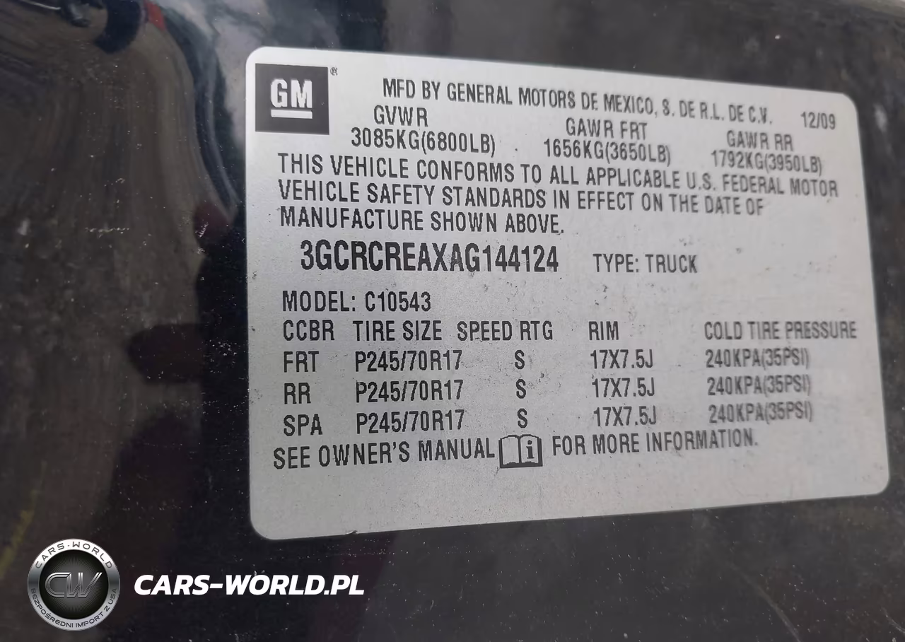 2010 Chevrolet Silverado 1500 Ls VIN:3GCRCREAXAG144124 - 9