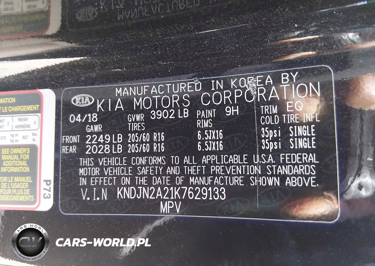 2019 Kia Soul VIN:KNDJN2A21K7629133 - 7