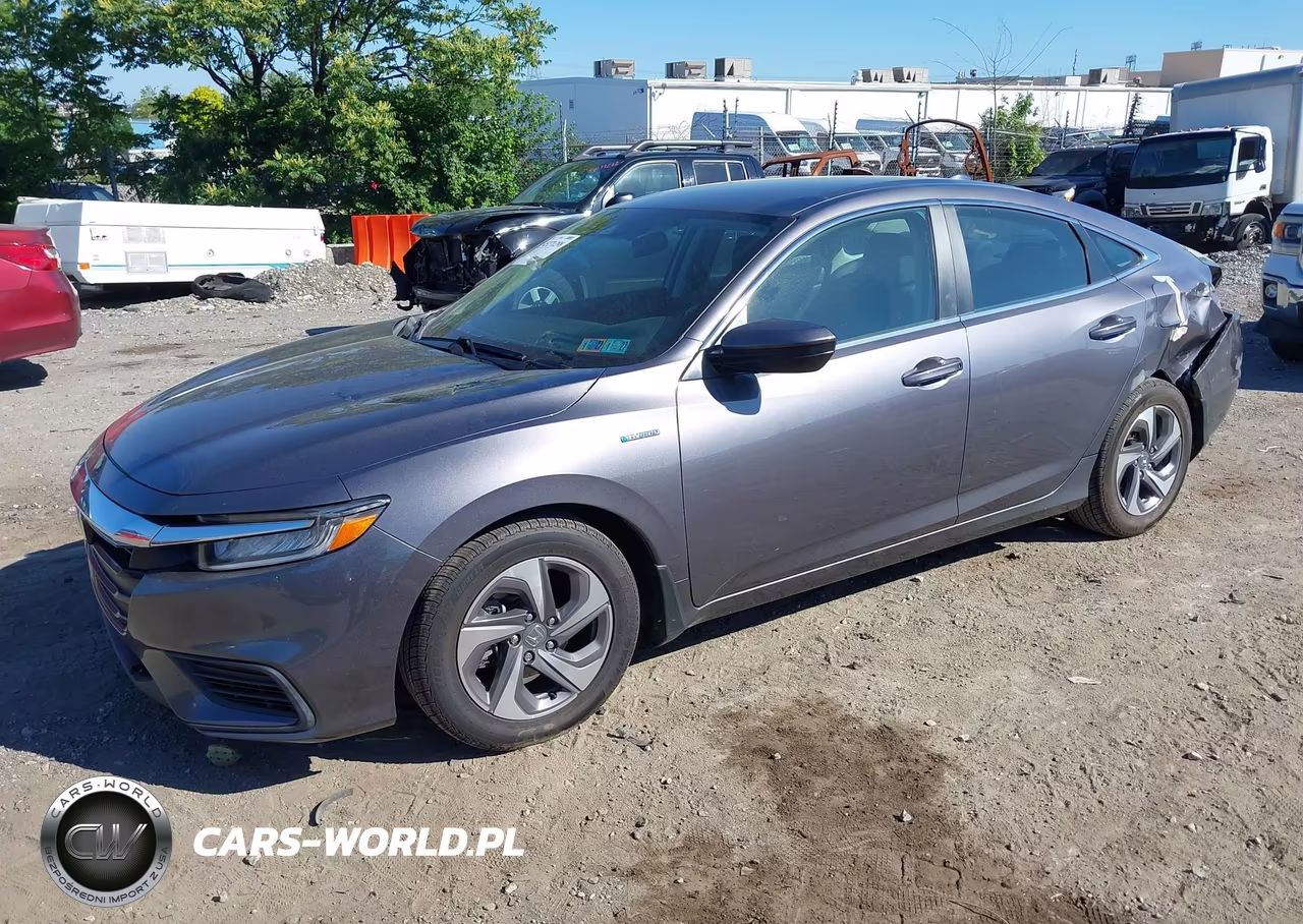 2019 Honda Insight Ex VIN:19XZE4F51KE023655 - 2