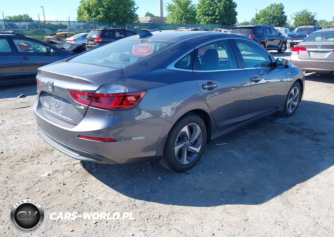 2019 Honda Insight Ex VIN:19XZE4F51KE023655 - 4