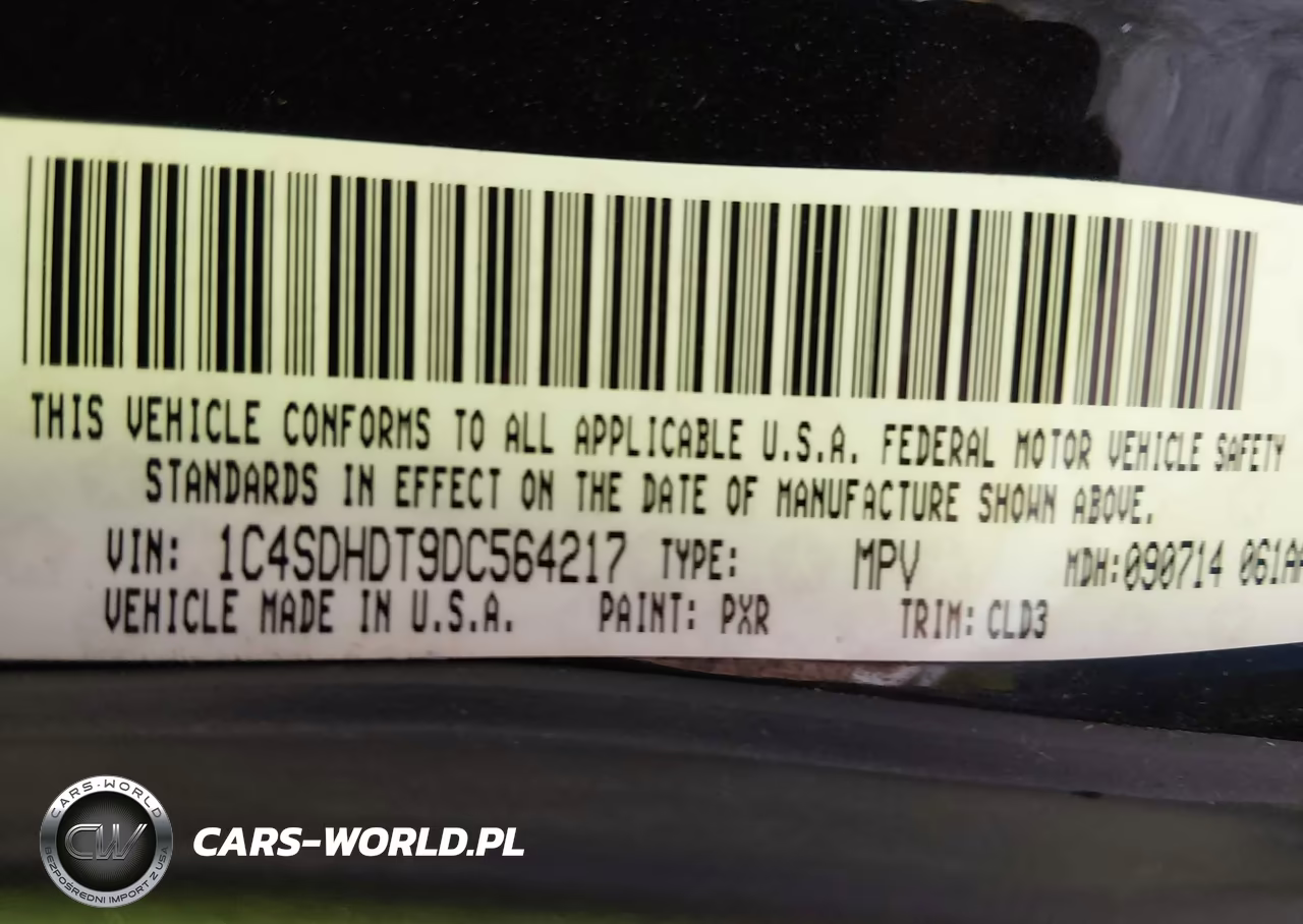 2013 Dodge Durango Crew VIN:1C4SDHDT9DC564217 - 9