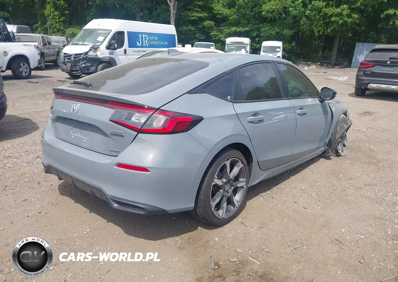 2025 Honda Civic Hybrid Sport Touring VIN:19XFL4H93SE016599 - 4