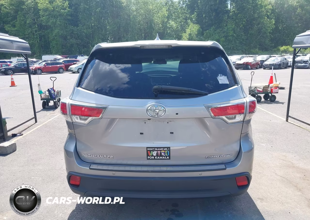 2016 Toyota Highlander Limited V6 VIN:5TDDKRFH7GS346194 - 17