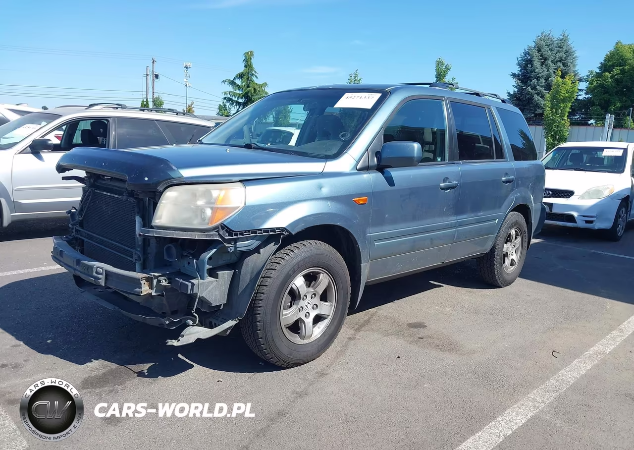 2008 Honda Pilot Se VIN:5FNYF18358B500464 - 2