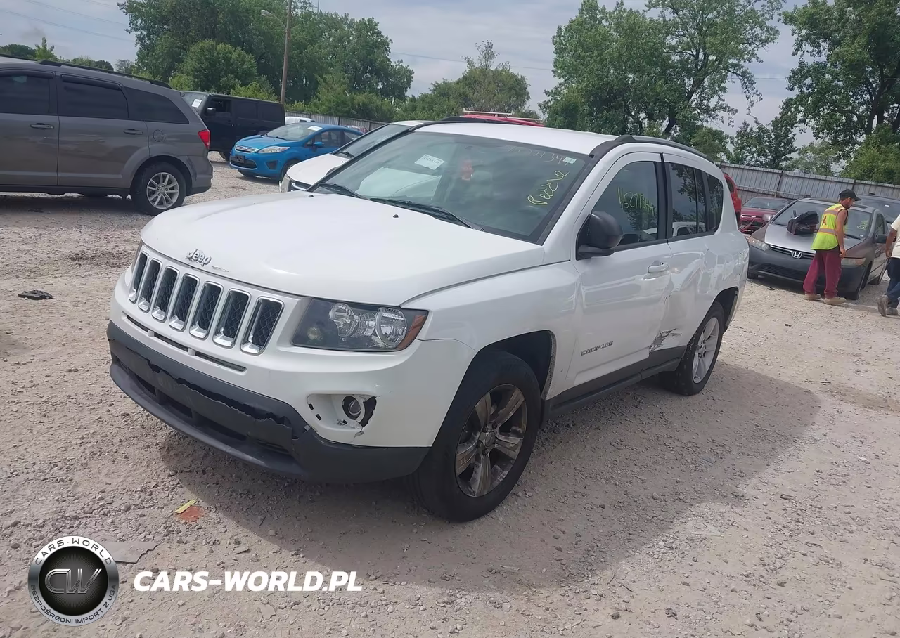 2017 Jeep Compass Sport Fwd VIN:1C4NJCBAXHD123979 - 2