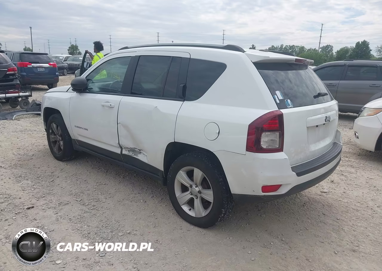 2017 Jeep Compass Sport Fwd VIN:1C4NJCBAXHD123979 - 3