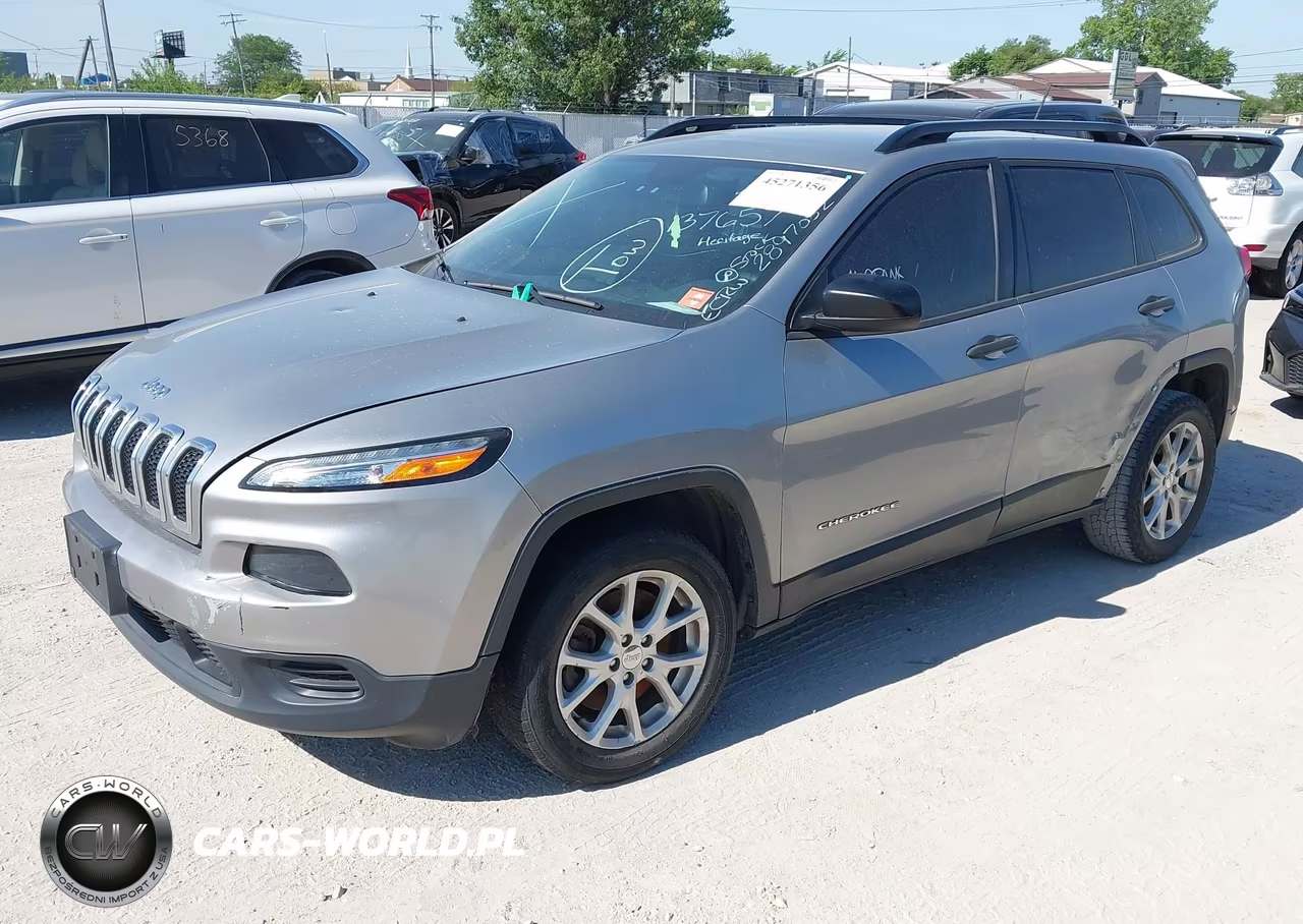 2016 Jeep Cherokee Sport VIN:1C4PJLAB6GW137657 - 2