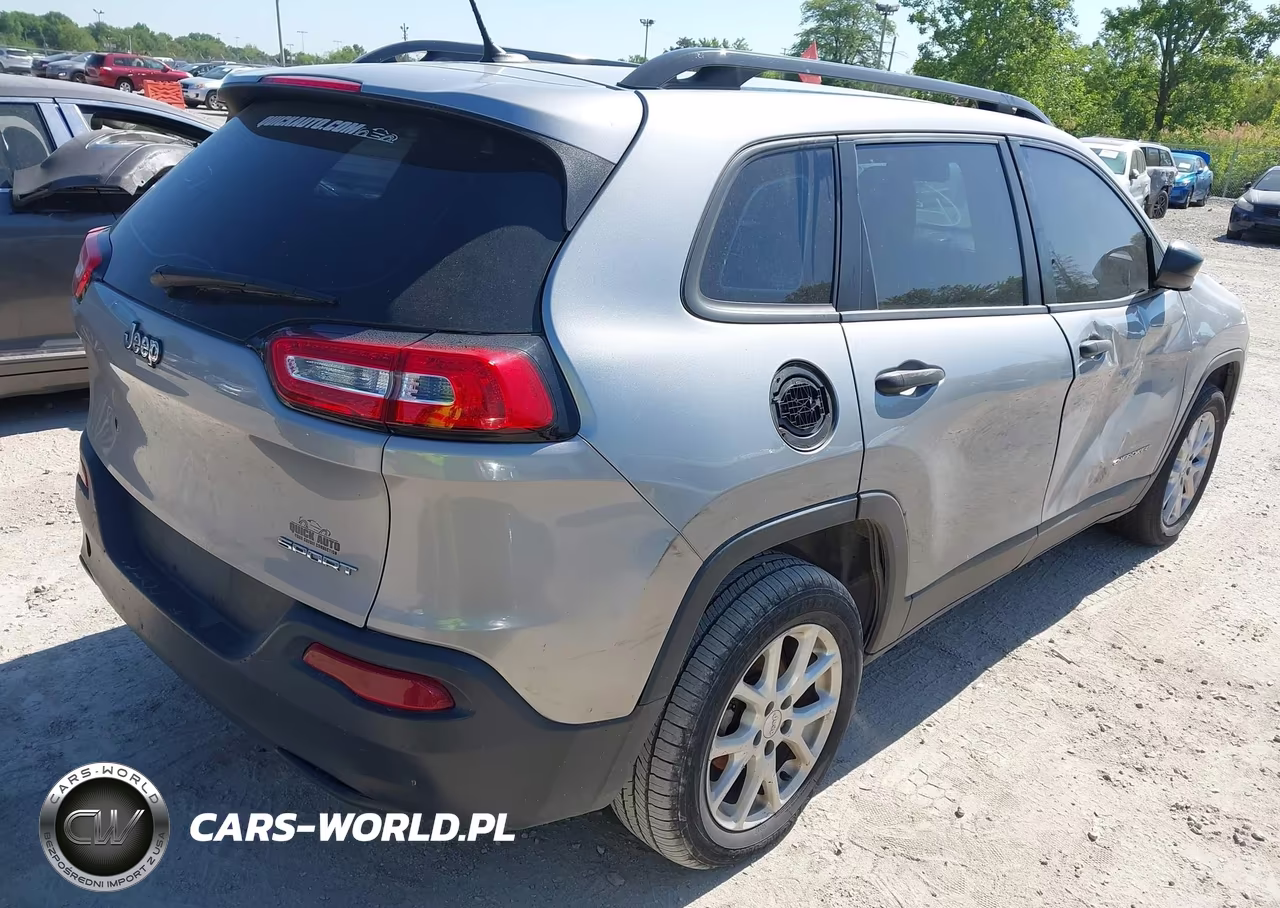 2016 Jeep Cherokee Sport VIN:1C4PJLAB6GW137657 - 4