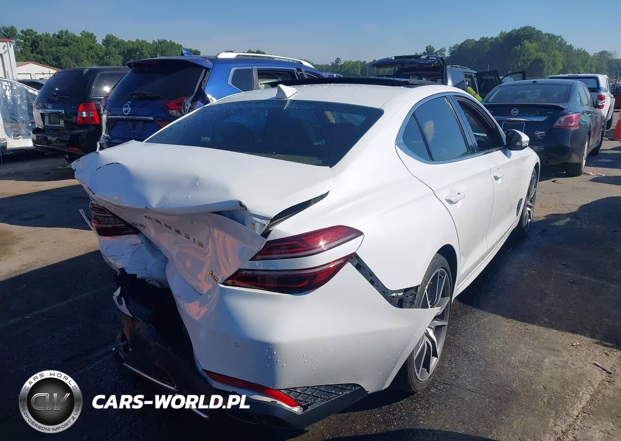 2022 Genesis G70 2.0T Awd VIN:KMTG34TA7NU091027 - 4