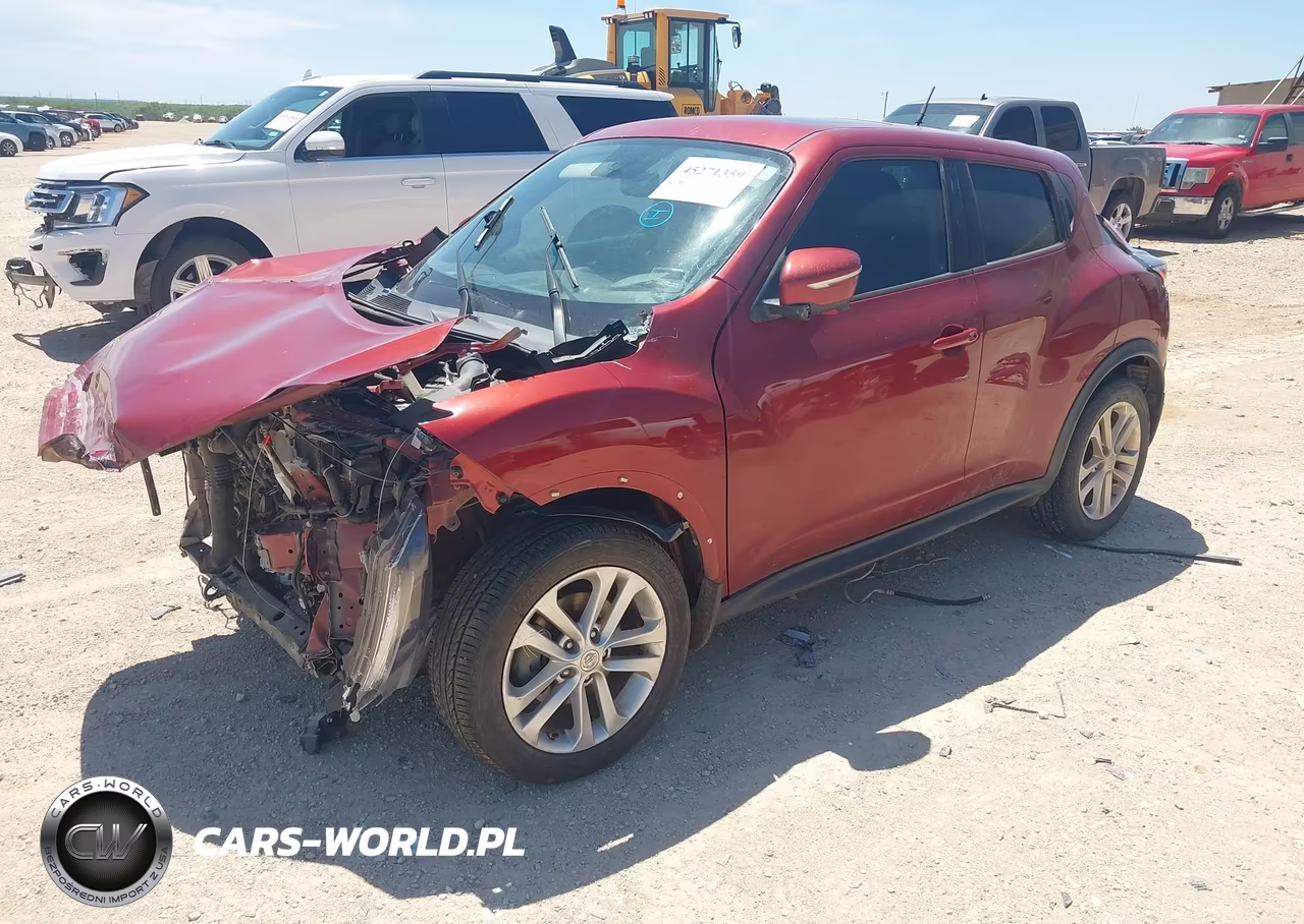 2015 Nissan Juke Sl VIN:JN8AF5MR2FT509821 - 2