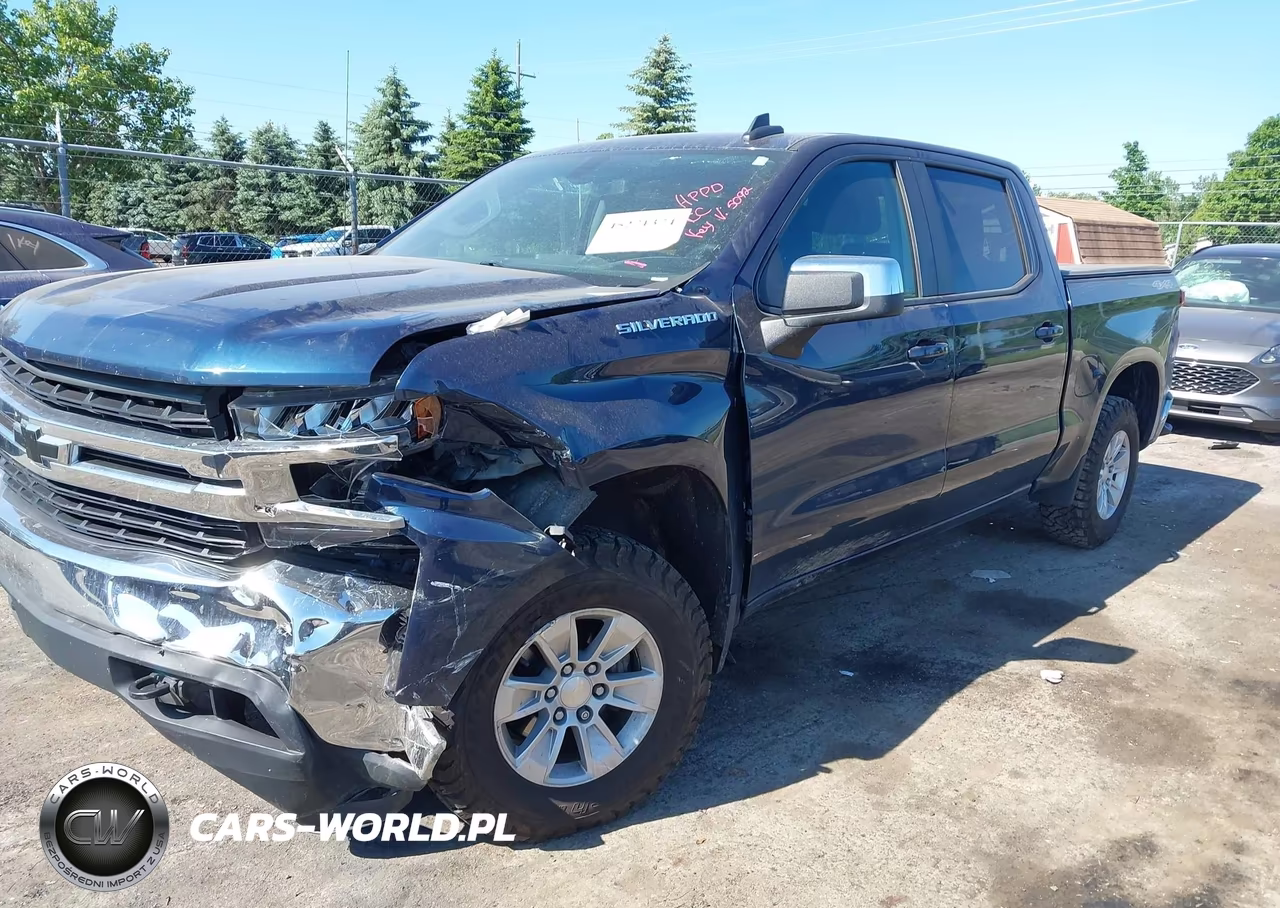 2020 Chevrolet Silverado 1500 4Wd Short Bed Lt VIN:3GCPYDEK5LG355092 - 2
