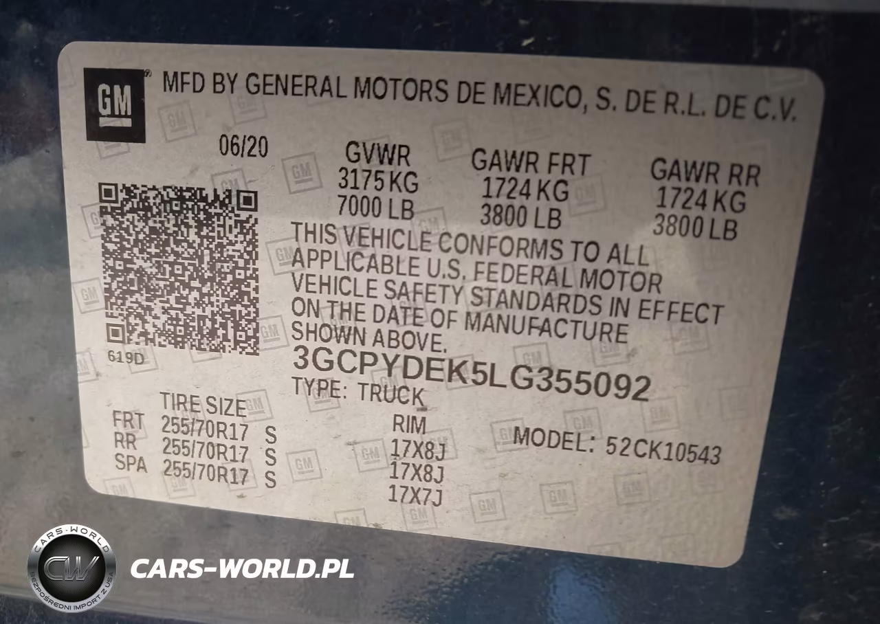 2020 Chevrolet Silverado 1500 4Wd Short Bed Lt VIN:3GCPYDEK5LG355092 - 9