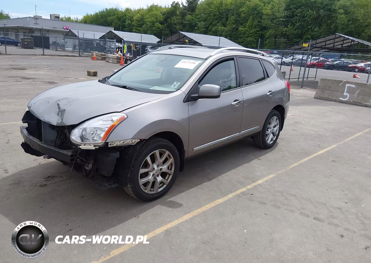 2011 Nissan Rogue Sv VIN:JN8AS5MV8BW253881 - 2