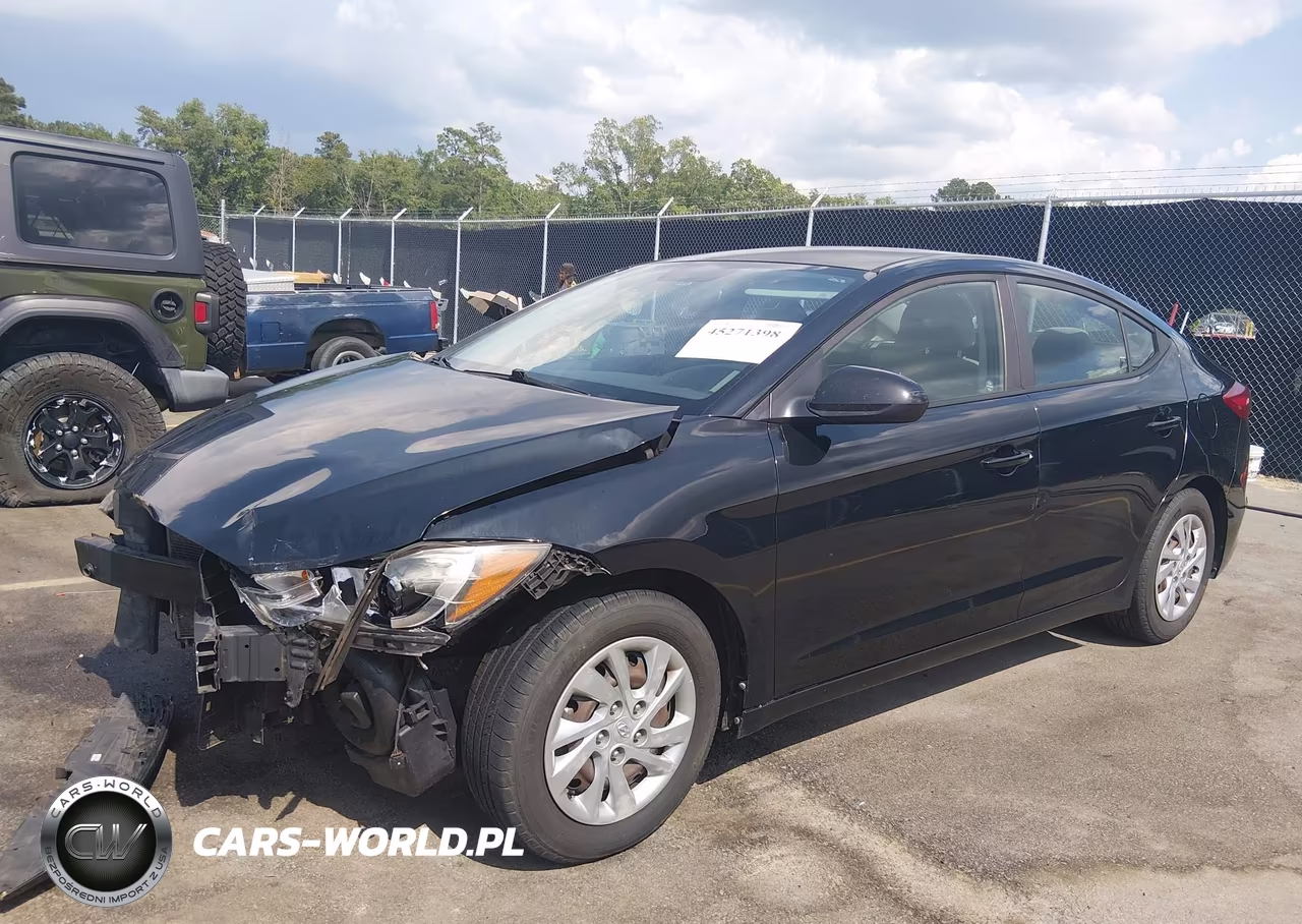 2017 Hyundai Elantra Se VIN:KMHD74LF3HU115714 - 2