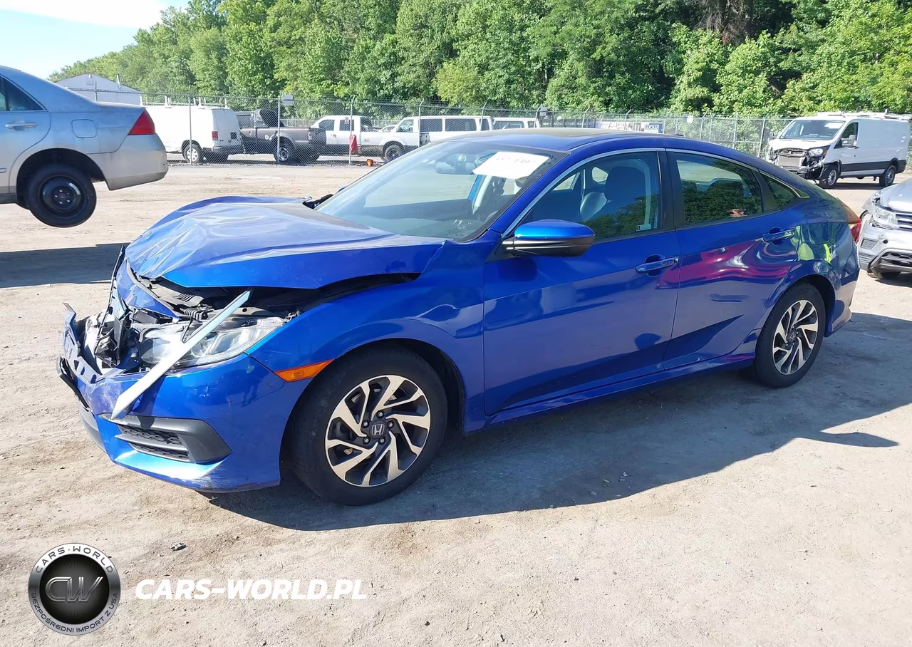 2018 Honda Civic Ex VIN:2HGFC2F72JH594963 - 2
