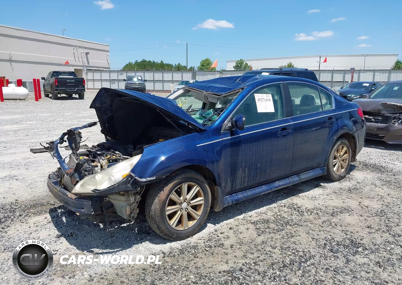 2011 Subaru Legacy 2.5I Premium VIN:4S3BMBC68B3210615 - 2