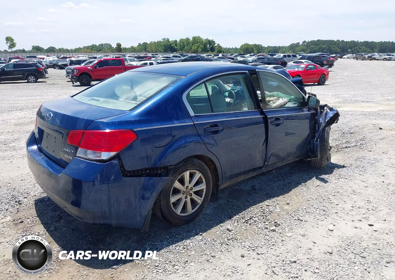 2011 Subaru Legacy 2.5I Premium VIN:4S3BMBC68B3210615 - 4