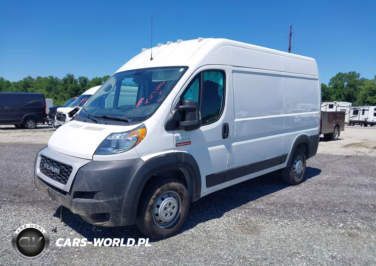 2021 Ram Promaster 2500 High Roof 136 Wb VIN:3C6LRVCG2ME566383 - 2