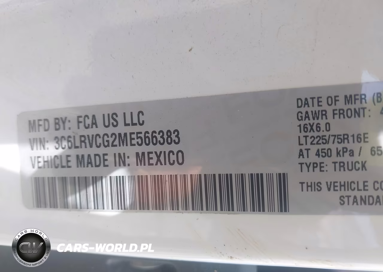 2021 Ram Promaster 2500 High Roof 136 Wb VIN:3C6LRVCG2ME566383 - 9