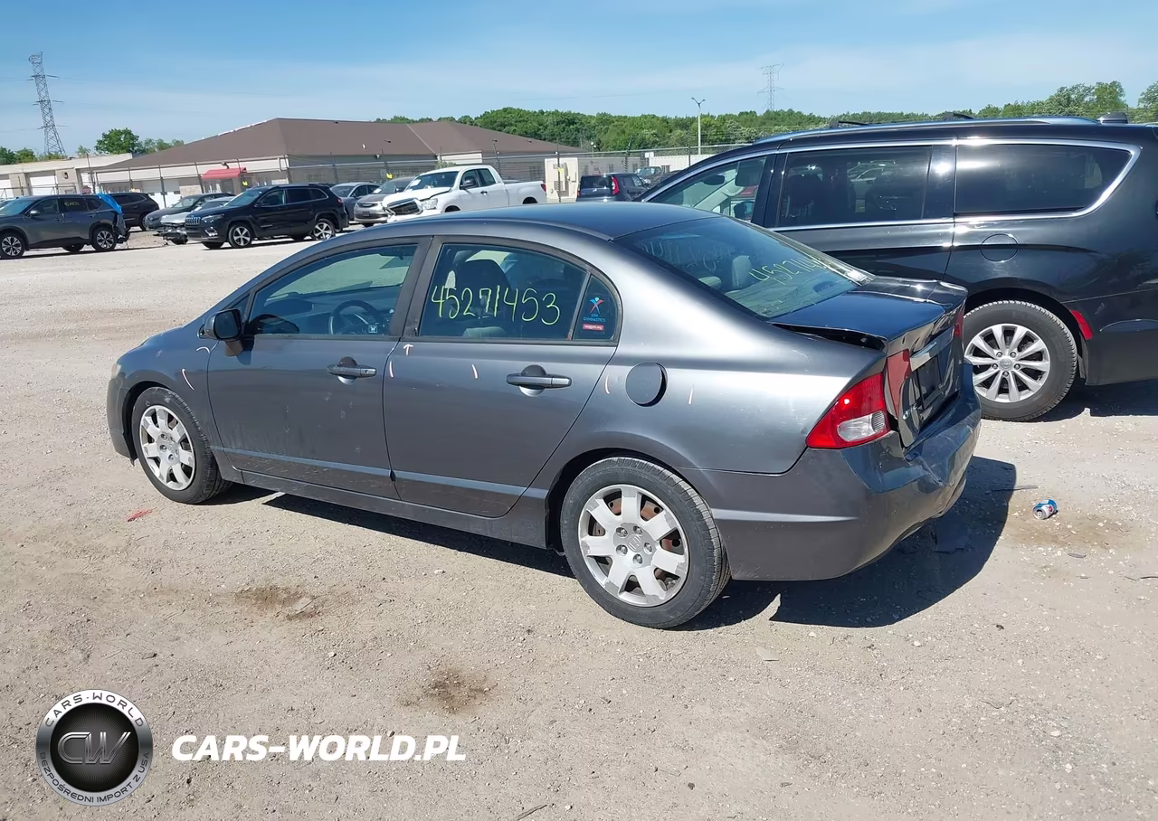 2010 Honda Civic Lx VIN:19XFA1F59AE027254 - 3