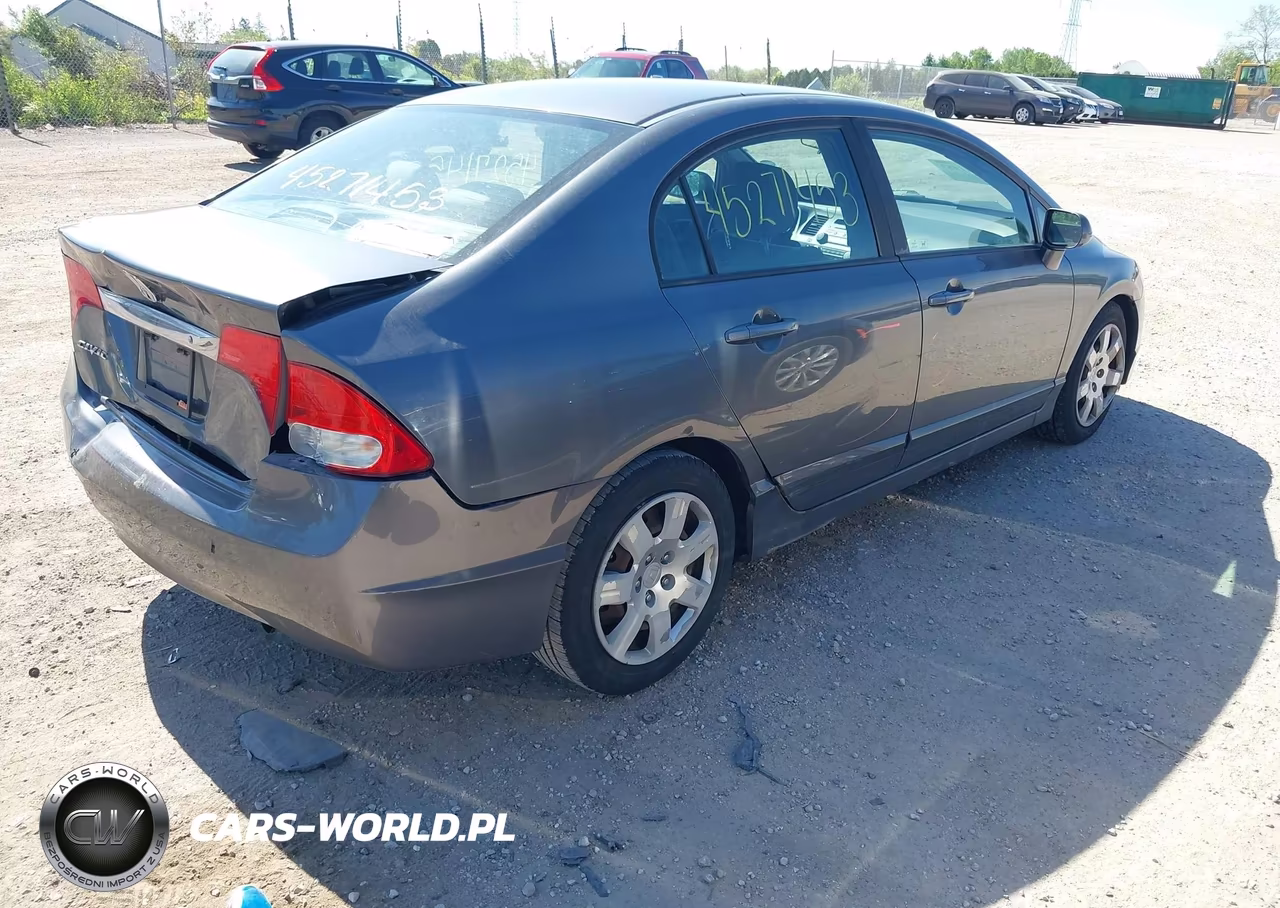2010 Honda Civic Lx VIN:19XFA1F59AE027254 - 4