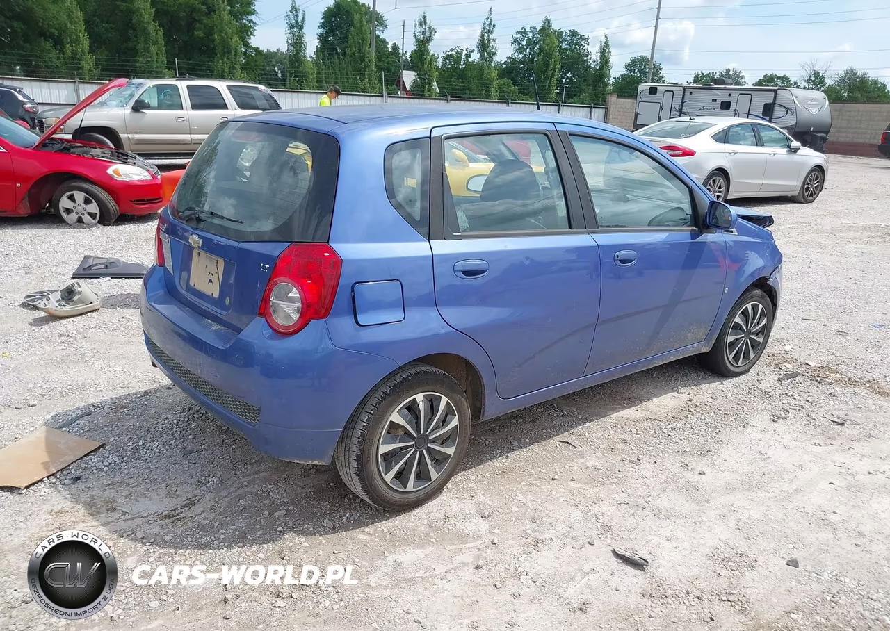 2009 Chevrolet Aveo Lt VIN:KL1TD66E39B318386 - 4