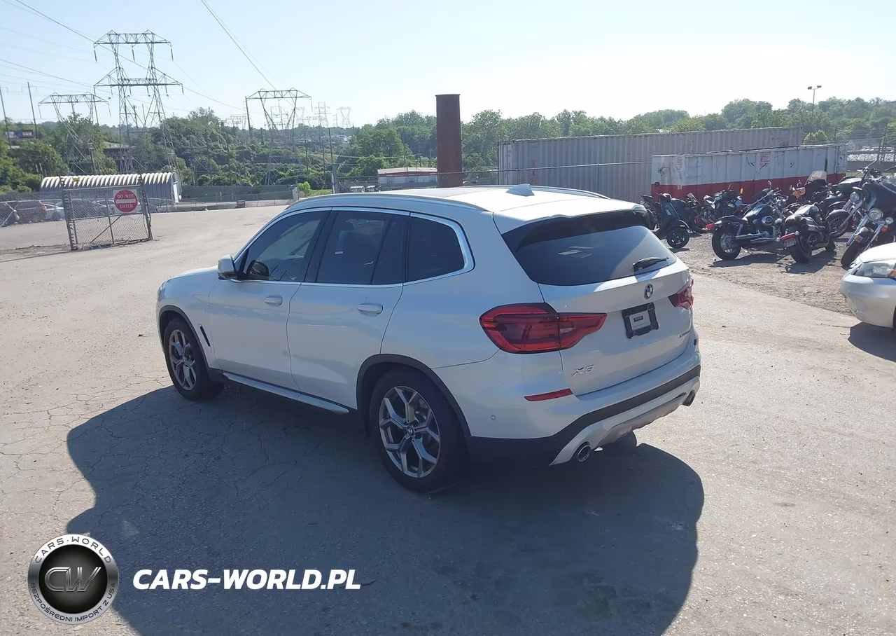 2021 BMW X3 xDrive30I VIN:5UXTY5C06M9H33977 - 3