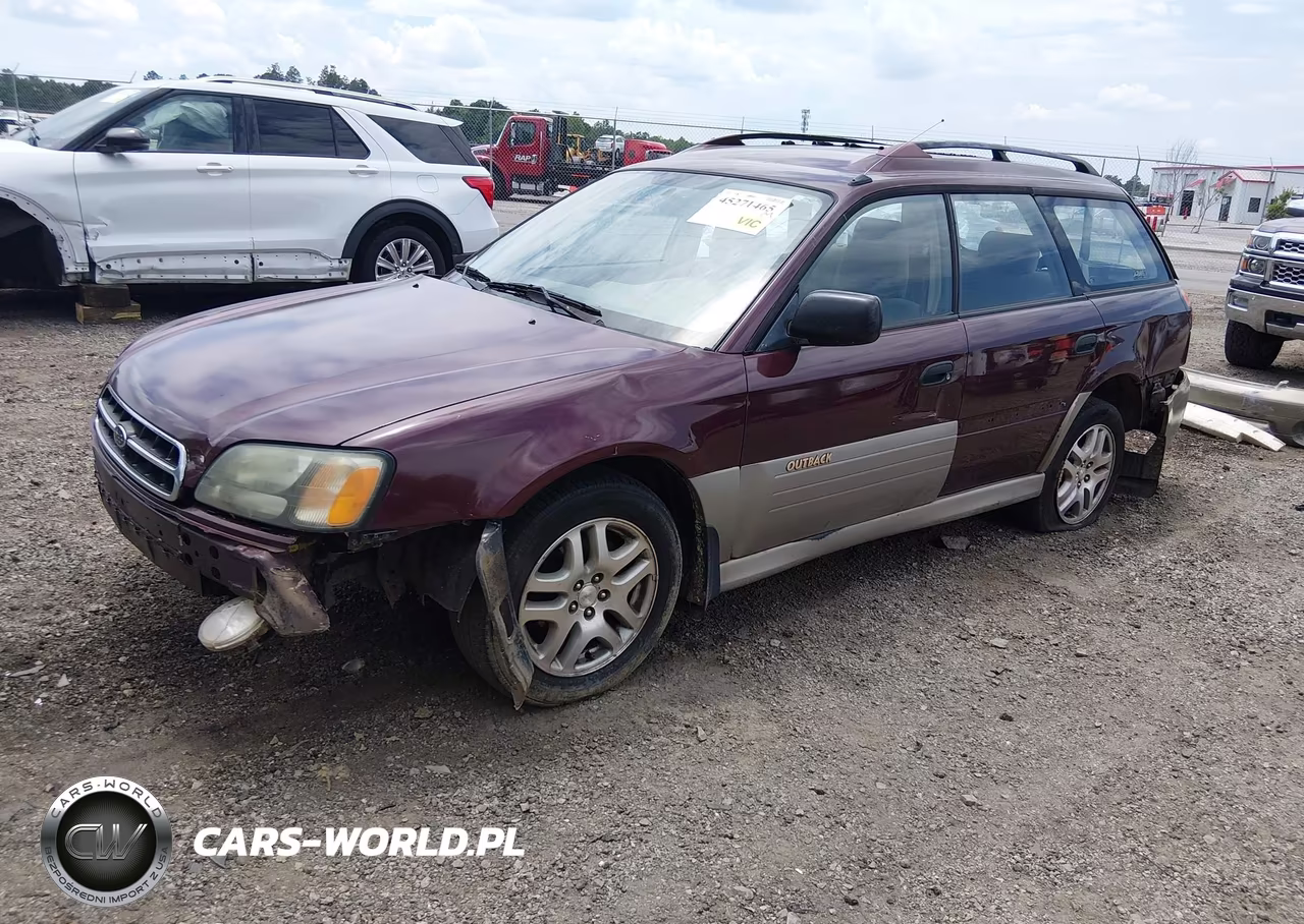 2000 Subaru Outback VIN:4S3BH6758Y7661235 - 2
