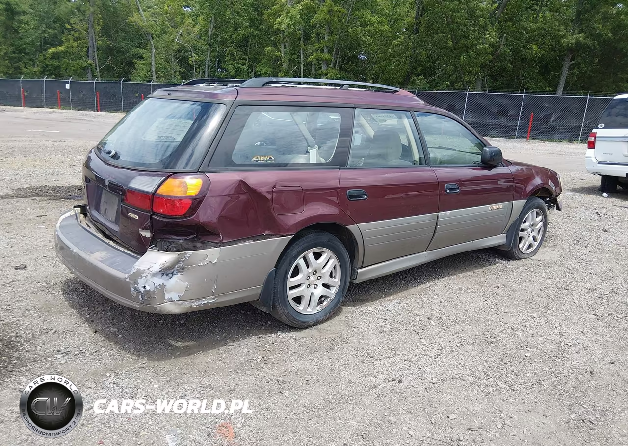 2000 Subaru Outback VIN:4S3BH6758Y7661235 - 4