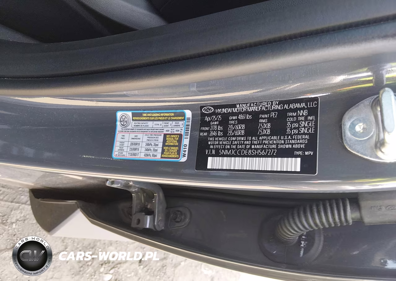 2025 Hyundai Tucson Sel Convenience VIN:5NMJCCDE8SH567272 - 9