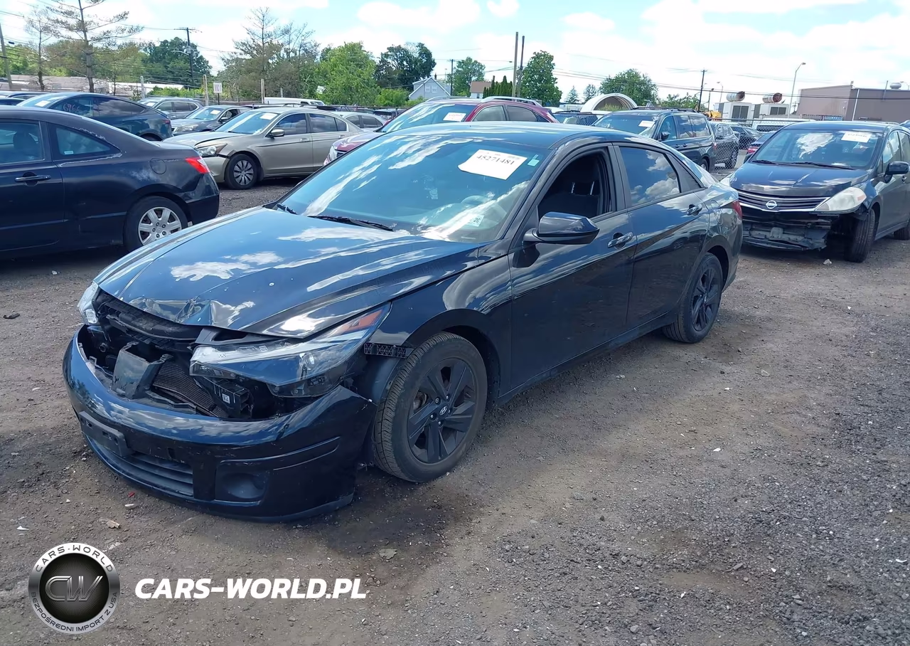 2021 Hyundai Elantra Sel VIN:KMHLM4AG9MU158058 - 2