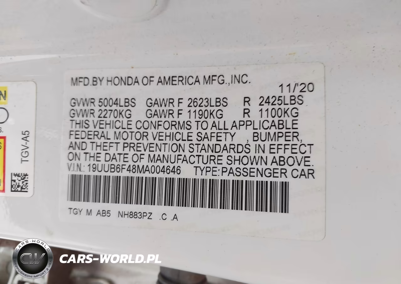 2021 Acura Tlx Technology Package VIN:19UUB6F48MA004646 - 9
