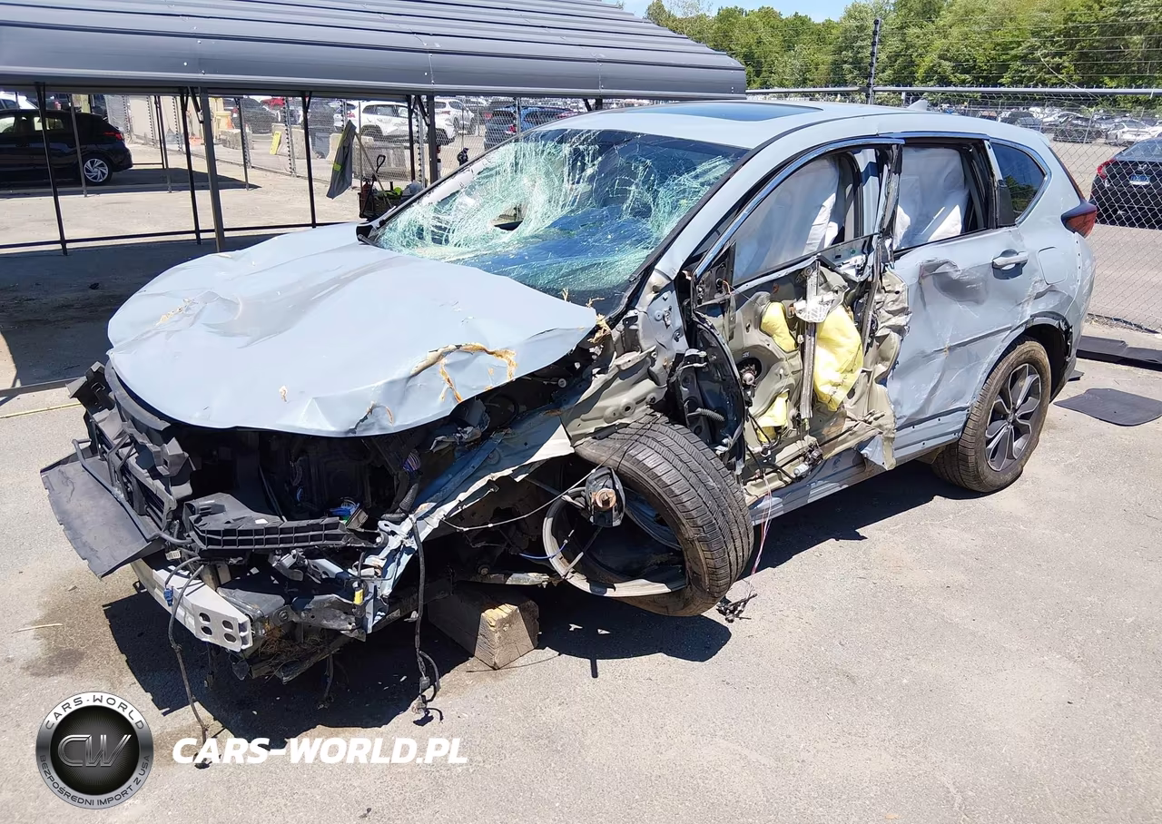 2020 Honda Cr-V Awd Ex-L VIN:5J6RW2H81LL028396 - 2