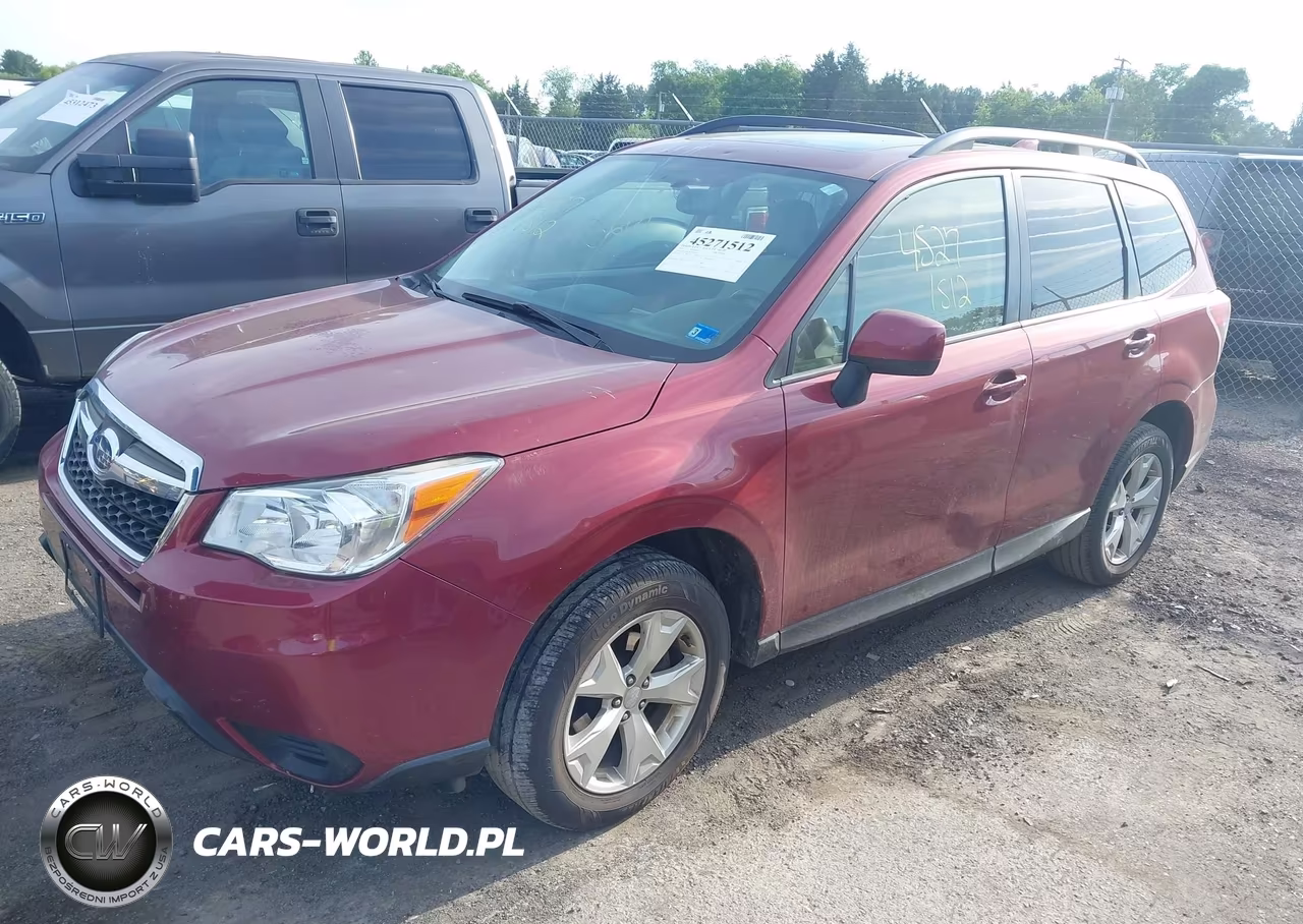 2016 Subaru Forester 2.5I Premium VIN:JF2SJADC2GH527678 - 2