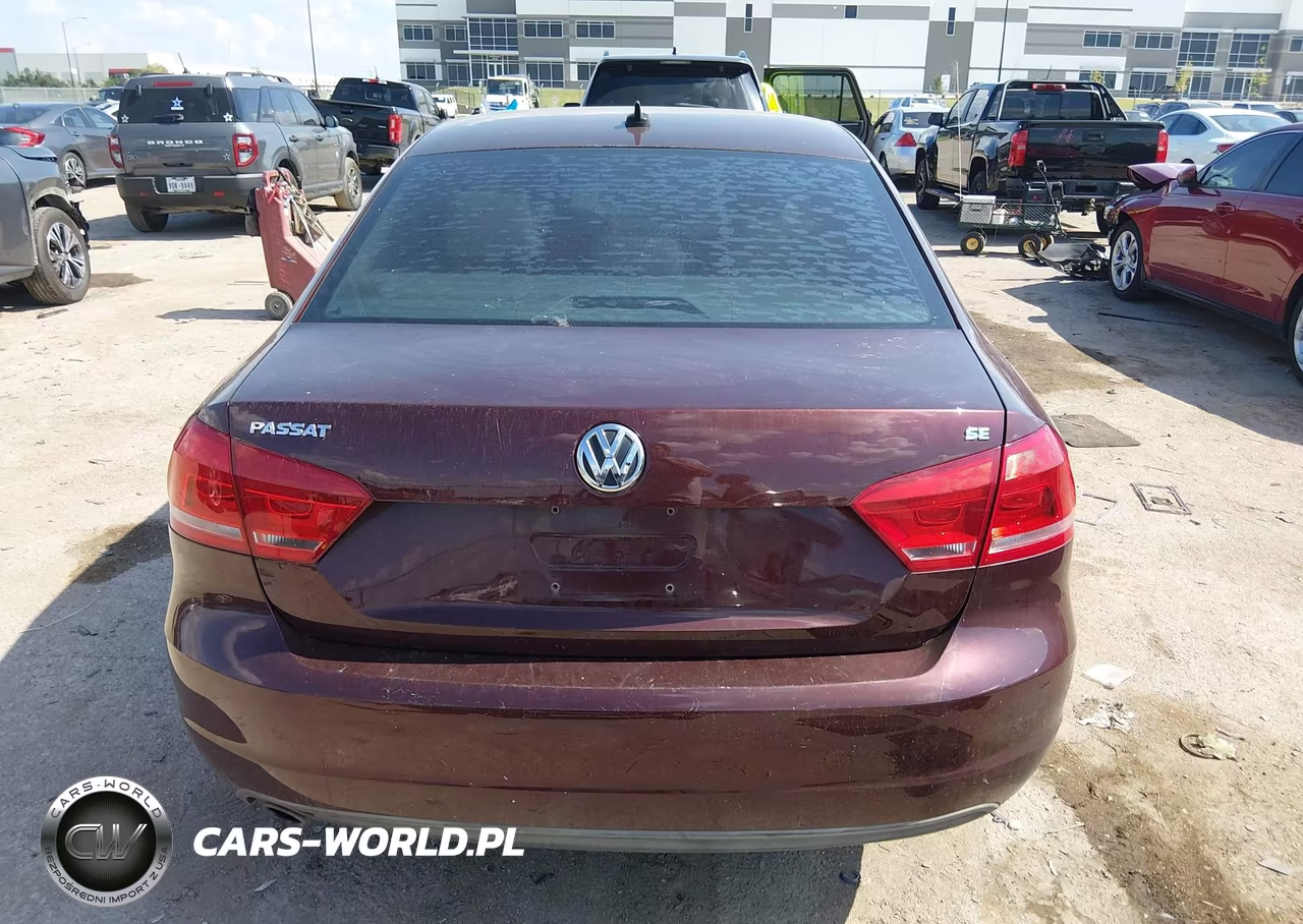 2013 Volkswagen Passat 2.5L Se VIN:1VWBH7A36DC135827 - 16