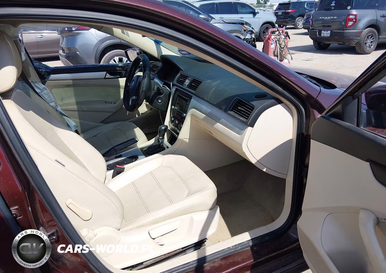 2013 Volkswagen Passat 2.5L Se VIN:1VWBH7A36DC135827 - 5