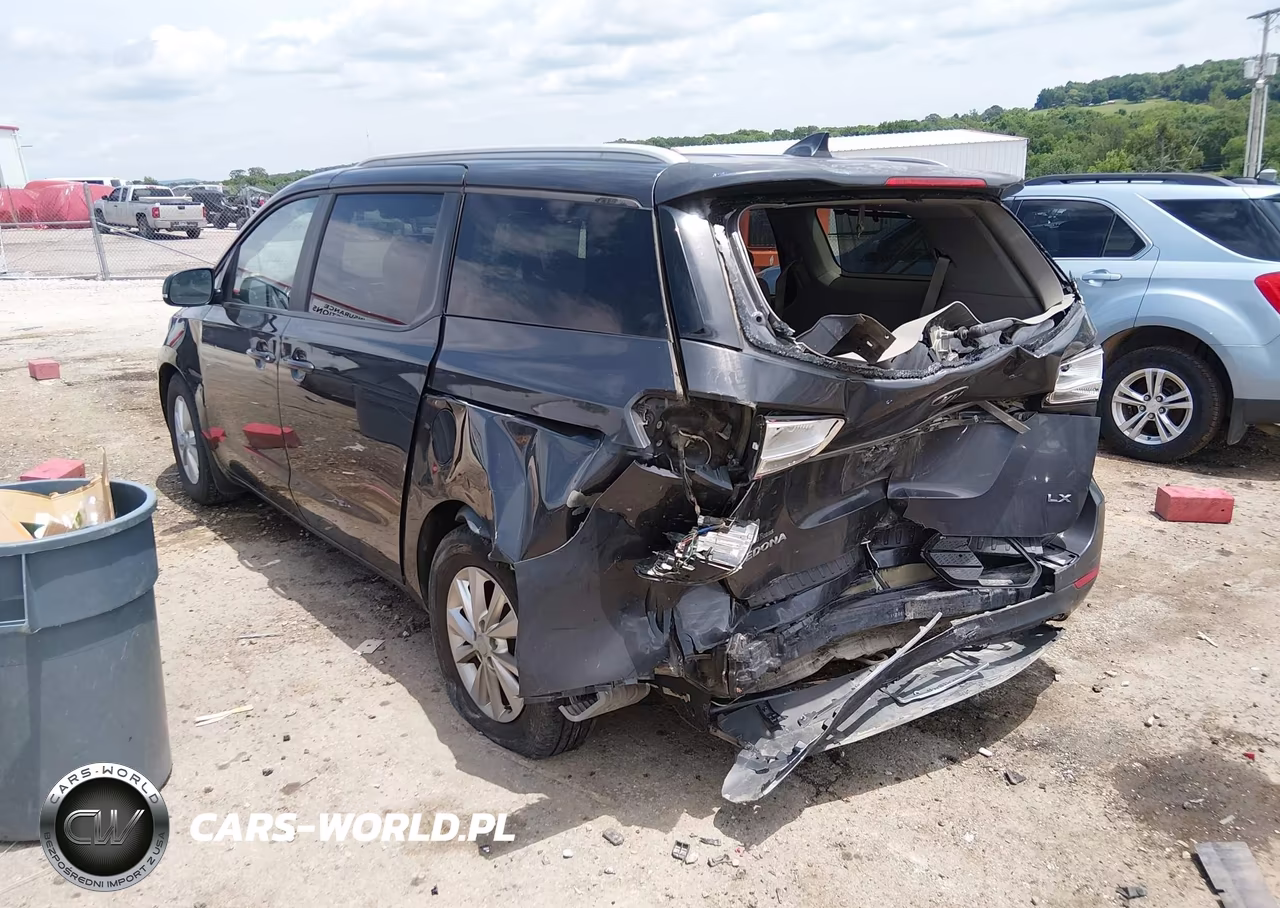 2015 Kia Sedona Lx VIN:KNDMB5C15F6071925 - 3