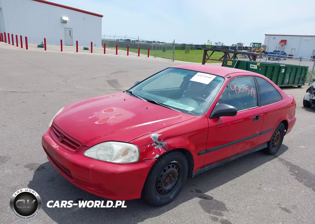 2000 Honda Civic Dx VIN:1HGEJ6224YL014676 - 2
