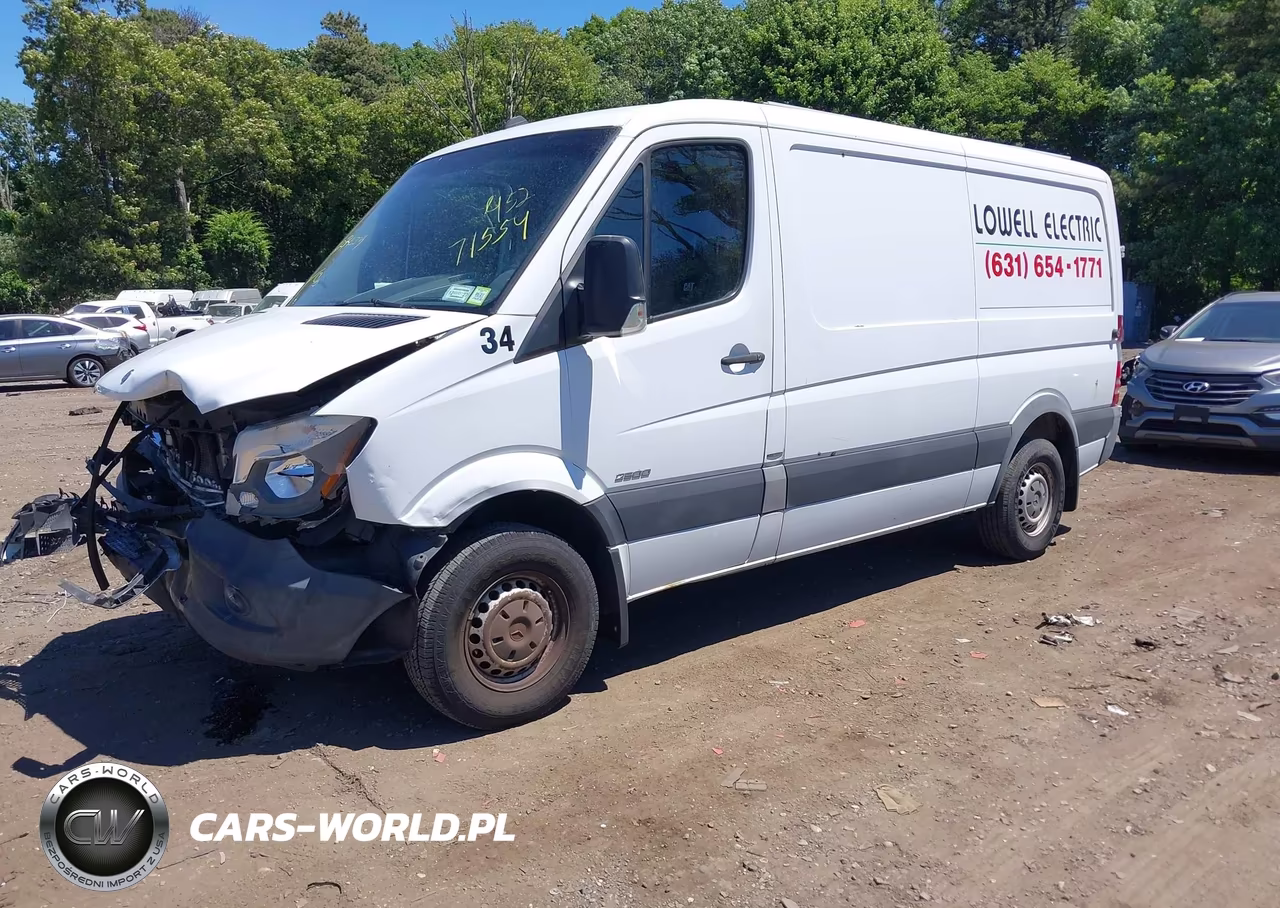 2014 Mercedes-Benz Sprinter 2500 Normal Roof VIN:WD3PE7CC0E5826074 - 2