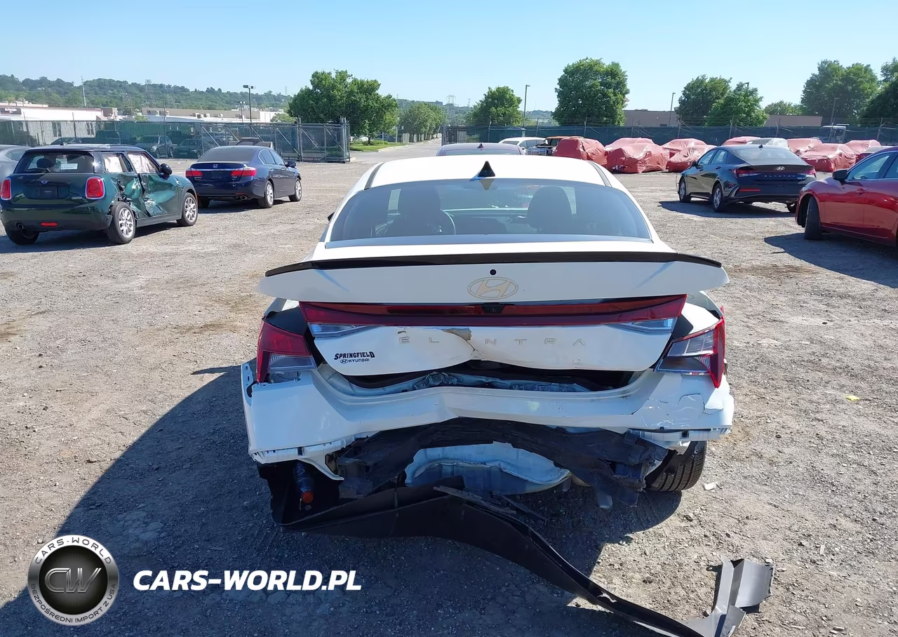 2025 Hyundai Elantra Sel Sport VIN:KMHLM4DG7SU074720 - 16