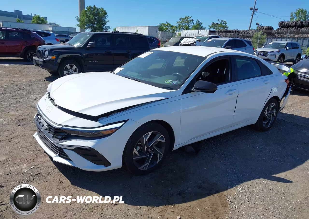2025 Hyundai Elantra Sel Sport VIN:KMHLM4DG7SU074720 - 2