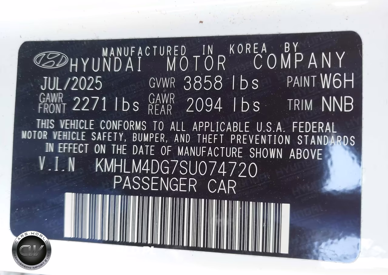 2025 Hyundai Elantra Sel Sport VIN:KMHLM4DG7SU074720 - 9