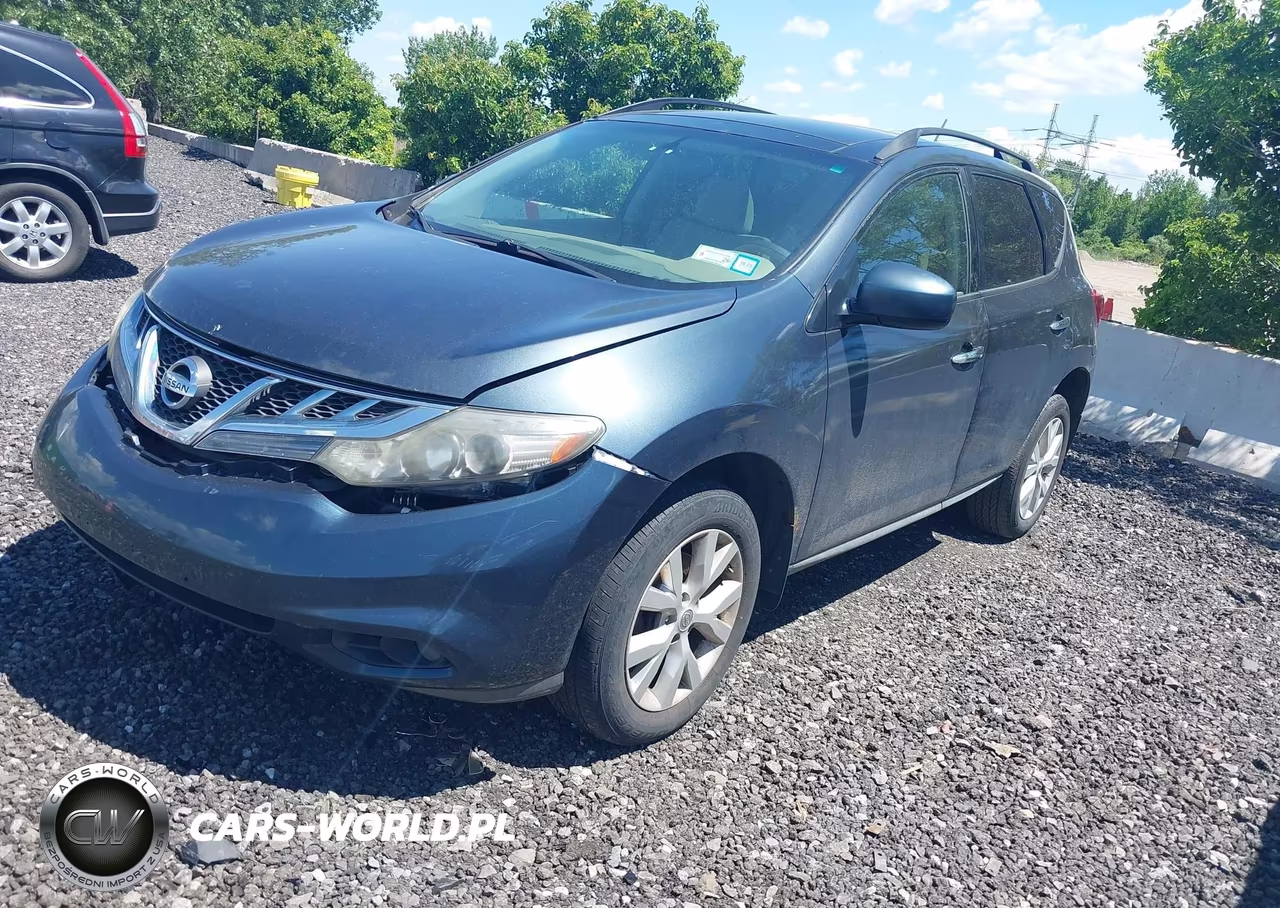 2011 Nissan Murano Sv VIN:JN8AZ1MW0BW181992 - 2